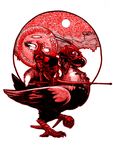  armor avian bird canine chris_goodwin female joust_(game) jouster knight krandy lance red spades video_games 