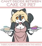  apron cake cheesecake dessert female food mammal pie skunk solo 