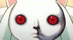  animated_gif face fine_art_parody horror_(theme) kyubey la_planete_sauvage mahou_shoujo_madoka_magica no_humans non-looping_animation parody red_eyes surreal thumbnail_surprise 