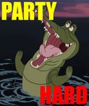  crocodile epilepsy_warning low_res party_hard reptile scalie water 
