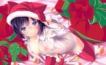  aragaki_ayase blush breasts christmas glasses hinasaki nipples no_bra nopan ore_no_imouto_ga_konna_ni_kawaii_wake_ga_nai see_through thighhighs 