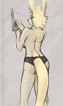  back female gun kangaroo knee_pit marsupial pistol ritts solo topless weapon 