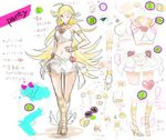  accessories high_heels jewelry long_hair panty_&amp;_stocking_with_garterbelt panty_(psg) ring shoes sketch wokara 