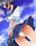  black_hair digital_media_player dr_rex ipod kobayakawa_rinko love_plus panties school_uniform solo underwear 