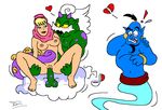  aladdin crossover davez disney genie i_dream_of_jeannie jeannie pokemon tornadus 