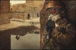  canine combat_helmet dog_tags furries_did_iraq goggles helmet male military photorealism praying soldier star_(artist) uniform 