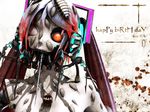  3d calne_ca cyborg deino funamushi happy_birthday isopod karune_calcium maeda_koutarou multicolored_hair skull twintails 