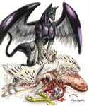  alyn_gryphon avian blood cum doggy_position domination female gryphon guro kill male messy rape sex snuff talons threesome vomit what 