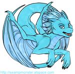  blue dragon feral hida holly_massey scalie solo 
