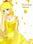  aino_minako bishoujo_senshi_sailor_moon blonde_hair dress pixiv princess_venus sailor_venus 