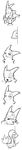  comic feral gay humor keijimatsu male masturbation nintendo penis plain_background pok&#233;mon pokemon reptile scalie snake snivy toilet video_games white_background zangoose 