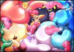  breast_feeding breastfeeding breasts eevee eeveelution eeveelutions espeon female flareon glaceon hyper inflation jolteon lactating leafeon milk nintendo pok&#233;mon pok&#233;morph pok&eacute;mon pok&eacute;morph umbreon unknown_artist vaporeon video_games 