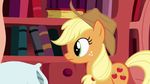  animated applejack_(mlp) friendship_is_magic hit my_little_pony pillow pillow_fight tagme 