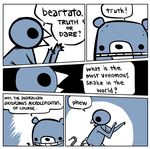  avian bear beartato bird dare humor humour mammal nedroid reginald reptile scalie snake the_truth webcomic what 