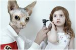  auroscope big_eyes cat child creepy doctor doctor_who edit examination feline female hair human loli long_hair looking_at_viewer male mammal medical nazi nightmare_fuel photoshop plain_background real shopped sphynx swastika unknown_artist white_background white_coat young 