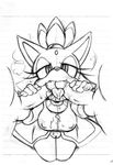  aku_tojyo big_breasts blaze_the_cat breasts cum female mobian oral penis pussy sonic_(series) 