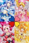  :d angel_wings aono_miki blonde_hair blue_eyes boots bow brown_eyes choker cure_berry cure_passion cure_peach cure_pine curly_hair dress earrings fresh_precure! hairband hand_on_hip happy heart higashi_setsuna jewelry long_hair magical_girl midriff miura_kanan momozono_love multiple_girls navel open_mouth orange_hair panties pink_eyes pink_hair ponytail precure purple_hair red_eyes ribbon short_hair sitting smile thighhighs tiara twintails underwear wings wrist_cuffs yamabuki_inori 