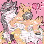  canine duo fox fox_mccloud gay male mammal nintendo star_fox unknown_artist video_games wolf wolf_o&#039;donnell wolf_o'donnell 