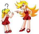  ? capcom crossover panty_&amp;_stocking_with_garterbelt panty_(character) panty_(psg) rockman rockman_(classic) roll 