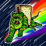  feline he-man mammal masters_of_the_universe nyan_cat poptart poptart_cat rainbow shibara solo tiger 