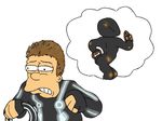  rinzler sam_flynn the_simpsons tron tron_legacy 