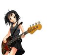  bass bass_guitar choker guitar instrument skirt 
