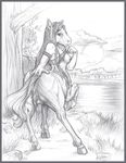  anus bethany_sellers breasts butt centaur equine equine_pussy equitaur female hooves horse mare presenting pussy solo taur unreadable_signature 