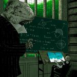  classy dapper existentialism lizard male oekaki scalie unknown_artist 