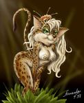  14-bis cat feline female fernando_faria jaguatirica nude solo 