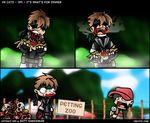  2005 comic eating lagomorph metal_gear rabbit scott_ramsoomair solid_snake vgcats 