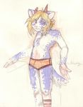  cat feline horns male nitrogen solo underwear 