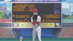  animated animated_gif baseball baseball_bat baseball_cap baseball_helmet baseball_uniform beanball black_hair braid brown_eyes death gif hat helmet kawase_ryouko lowres major purple_eyes shigeharu_honda single_braid spoiler sportswear 