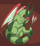  chubby cum digitigrade dragon fat female feral flygon javanshir looking_at_viewer naughty_face nintendo overweight plump_labia pok&#233;mon pok&eacute;mon presenting pussy pussy_juice scalie smile solo video_games wide_hips wings 