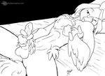  avian bed bird chicken heavensrun male masturbation penis 