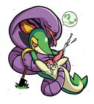  anal angry arbok baginazard butt cum female knife male penis pok&eacute;mon portrait psycho_snivy pussy rape sex snake snivy straight 