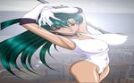  bad_aspect_ratio bishoujo_senshi_sailor_moon green_hair highres magical_girl meiou_setsuna sailor_pluto solo 