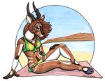  abeni antelope beerhorse eland female hooves it&#039;s_not_a_trap solo swimsuit 