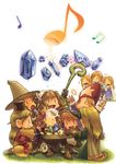  agrias_oaks alicia_(fft) armor bad_id bad_pixiv_id black_mage black_mage_(fft) blonde_hair braid cape chemist_(fft) chibi crystal final_fantasy final_fantasy_tactics geomancer_(fft) gloves hat hood knight_(fft) lavian long_hair momigara_(mmgrkmnk) multiple_girls mystic_(fft) robe single_braid smile staff time_mage time_mage_(fft) twin_braids white_mage white_mage_(fft) 