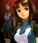  brown_eyes brown_hair lowres mari nagase_mari power_dolls power_dolls_5 short_hair 