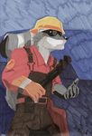  dbruin engineer_(team_fortress_2) male skunk solo team_fortress_2 