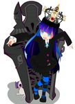  crown dress goth gothic iron_maden panty_&amp;_stocking_with_garterbelt smile stocking_(character) stocking_(psg) 