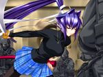  mitsurugi_meiya muv-luv muvluv pantyhose skirt sword weapon 