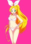  bikini blush breasts cleavage cure_rhythm minamino_kanade nnn precure pretty_cure smile suite_precure suite_pretty_cure swimsuit 