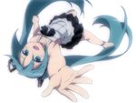  aqua_eyes aqua_hair hatsune_miku kanzaki_hiro tabgraphics twintails vocaloid white 