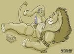  barbs beijinbeef condom cum_filled_condom daddy erection feline filled_condom king lion load male mammal mane muscles penis royalty solo tapering_penis 