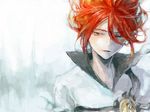  green_eyes inazuma_eleven inazuma_eleven_(series) joka_(night_gate) kiyama_hiroto male_focus red_hair solo 