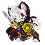  darkuangel feline numa shield solo sword tiger weapon 