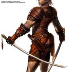  armor limha_lekan male_focus solo sword weapon white_hair 