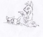  bolt crossover disney lilo_and_stitch rascalraccoon stitch 