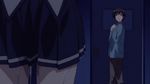  1girl animated animated_gif caught character_request da_capo da_capo_ii dark dripping school_uniform screencap skirt staring 